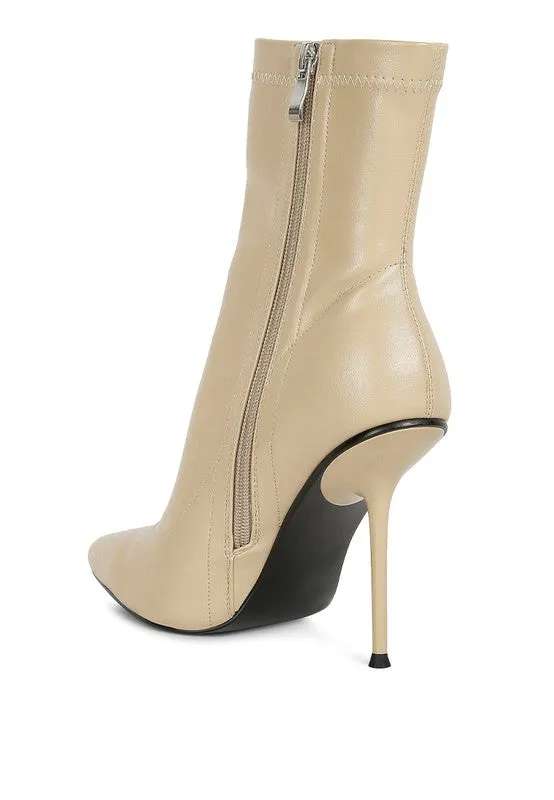 Gear up in Style- Faux Leather Ankle Boots
