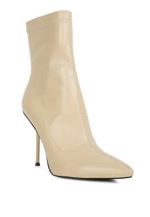 Gear up in Style- Faux Leather Ankle Boots