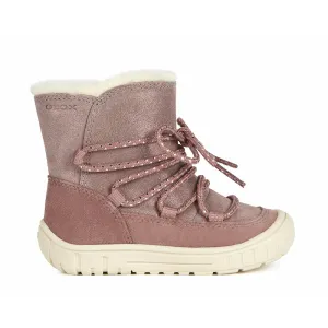 Geox B Omar Rose Smoke Ankle Boots