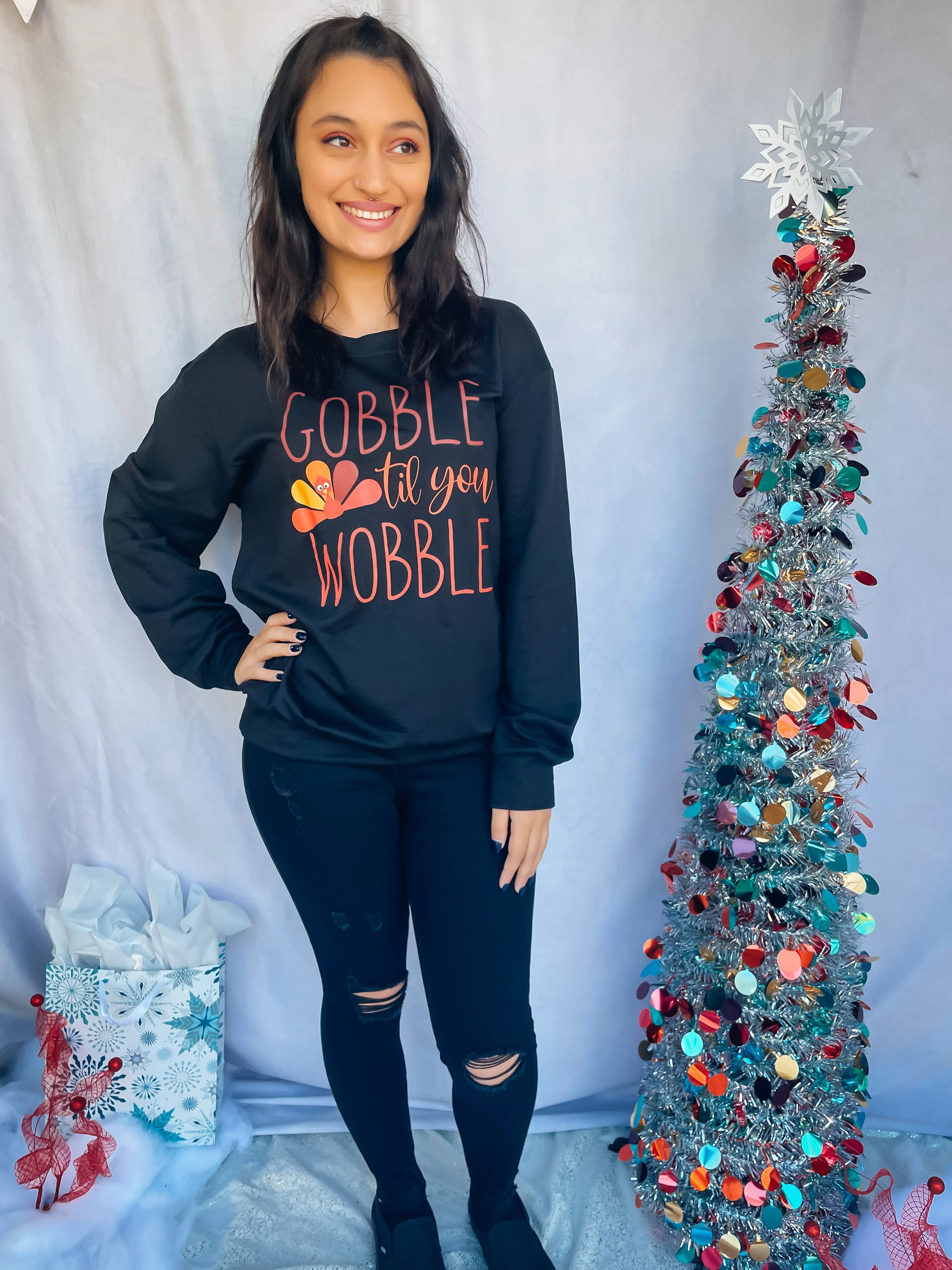 Gobble Till You Wobble Sweatshirt