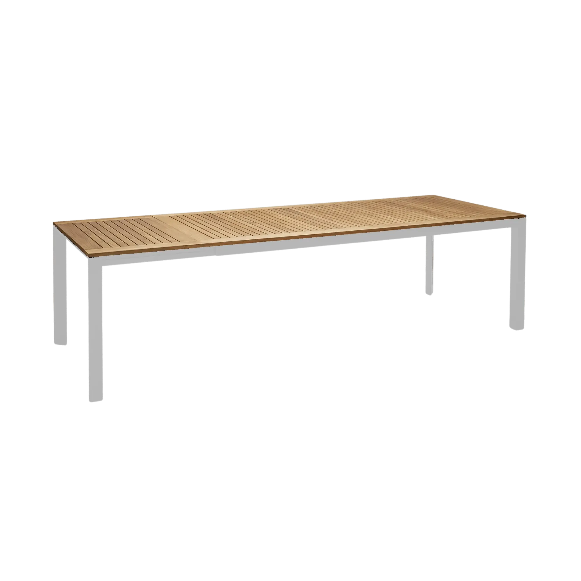 Grove Large Extension Outdoor Dining Table 220/280x100 - White