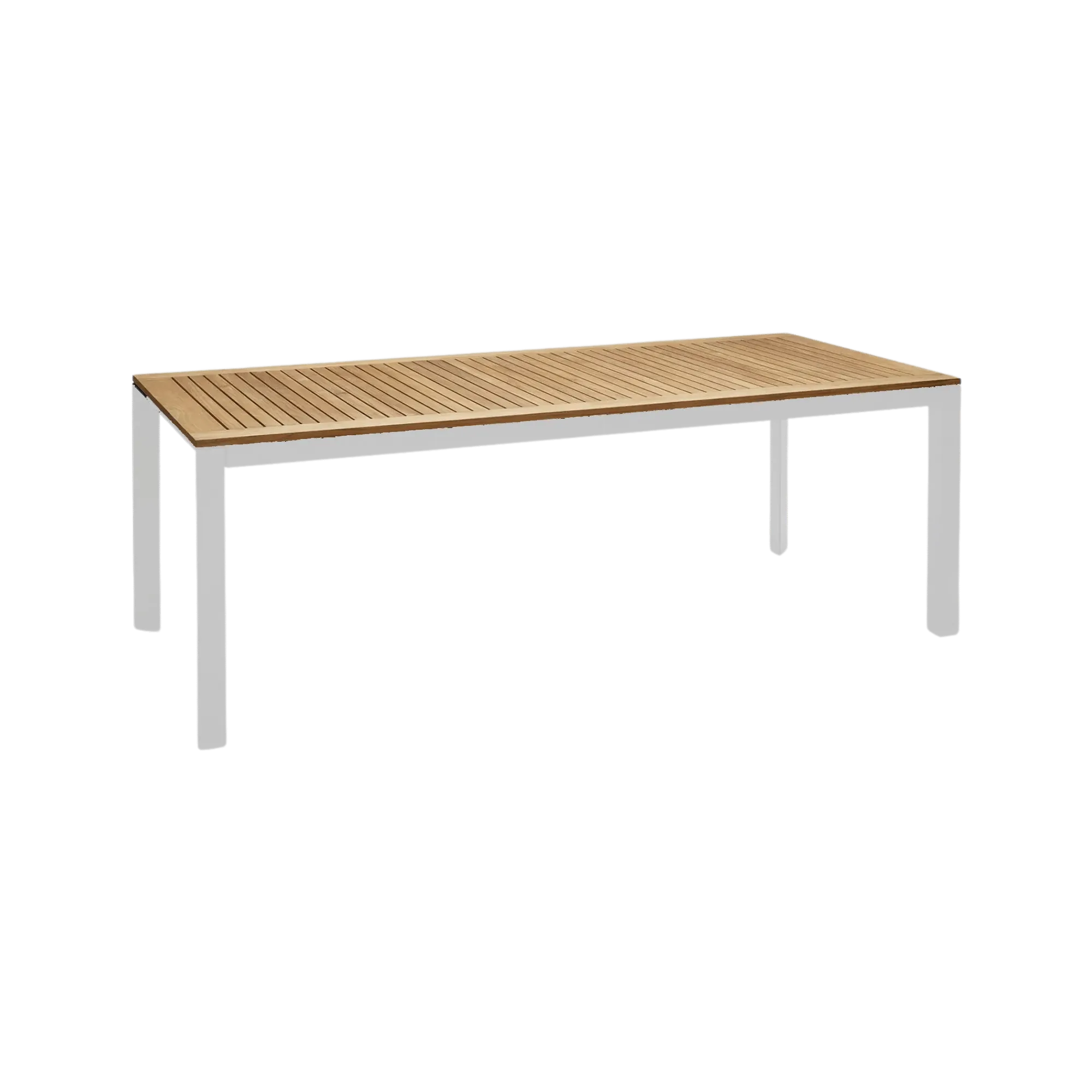 Grove Large Extension Outdoor Dining Table 220/280x100 - White