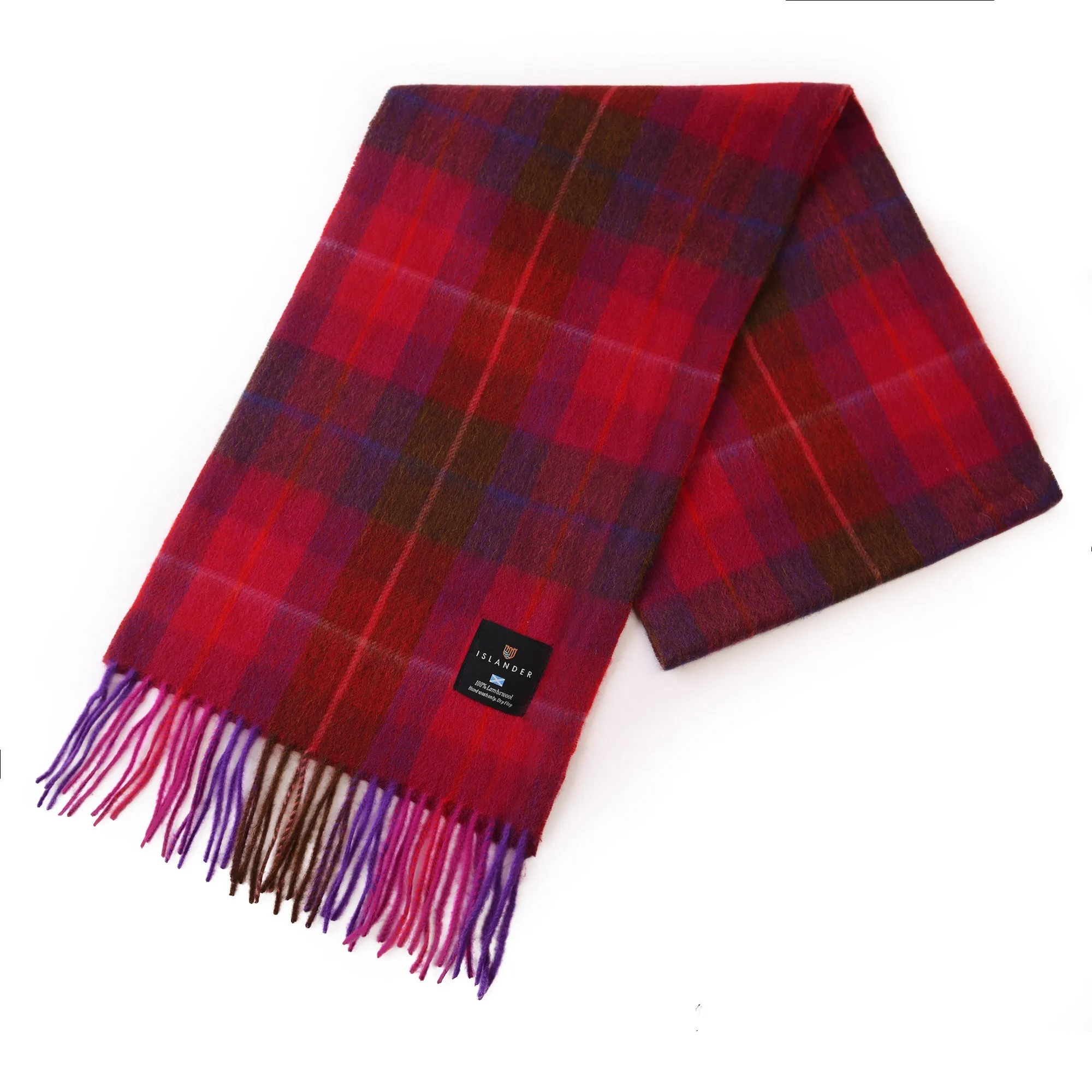 Harris Tweed Lambswool Scarf