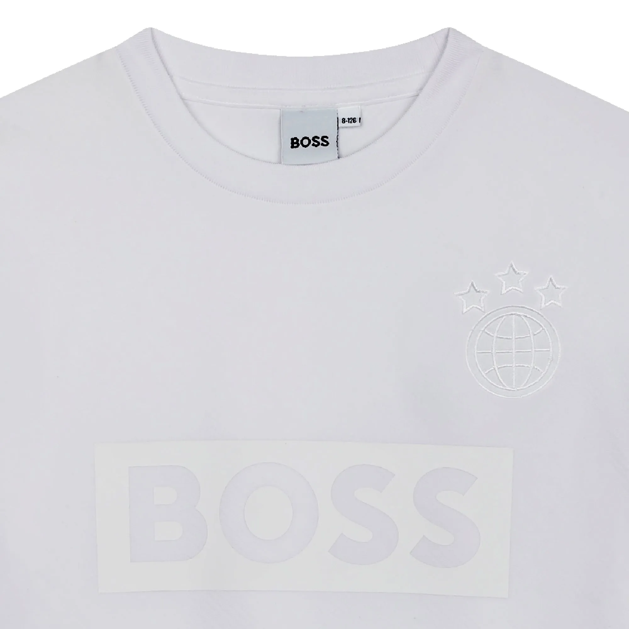 Hugo Boss White Sporty T-Shirt