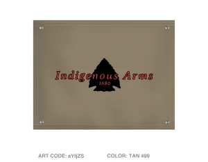 Indigenous Arms 1680 Training Banner Flag - aYfjZS