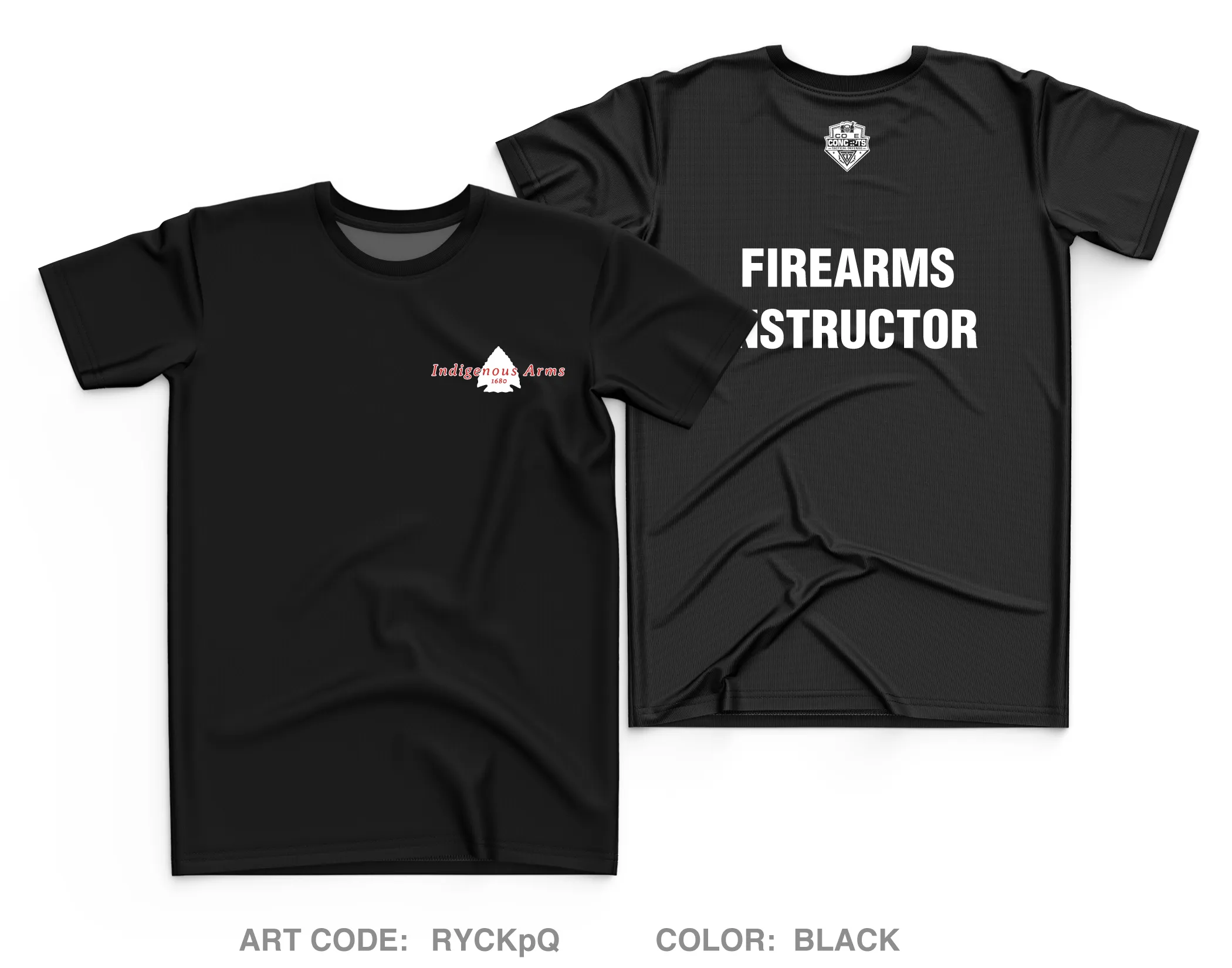 Indigenous Arms 1680 Training Core Men's SS Performance Tee - RYCKpQ