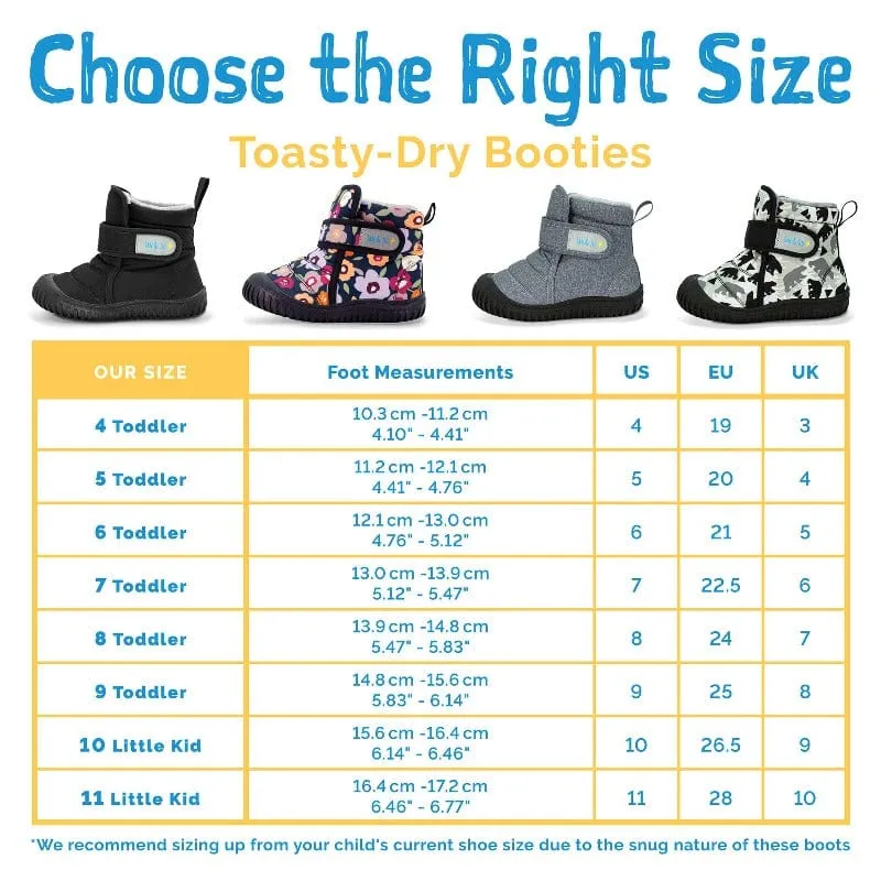 Jan&Jul Toasty-Dry Booties - Black