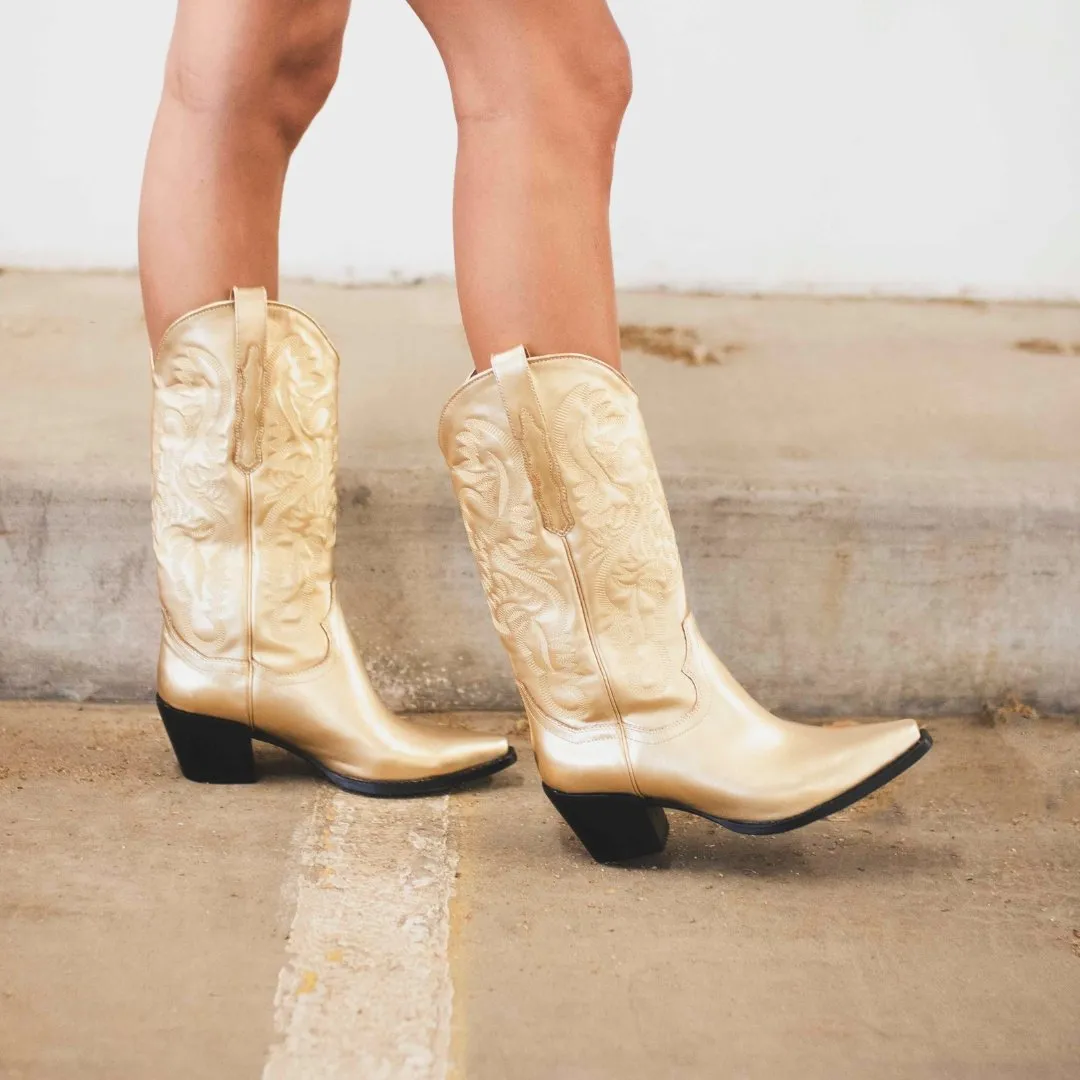 Jeffrey Campbell: Dagget in Gold