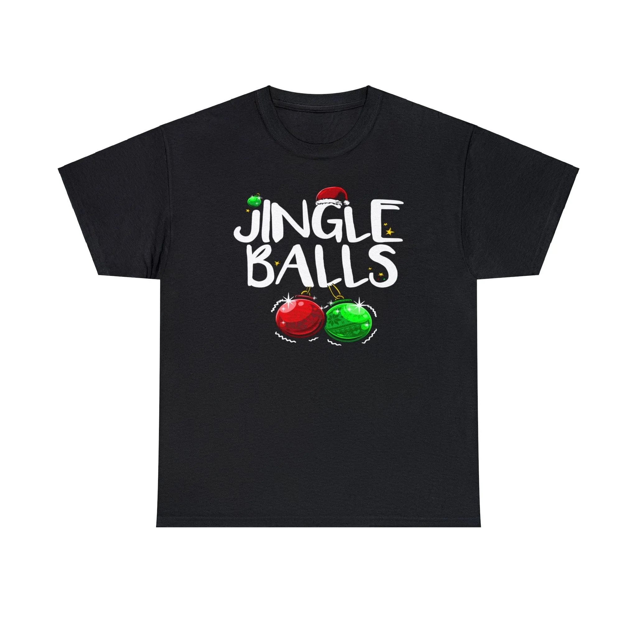 Jingle Balls | Deluxe Black Tee