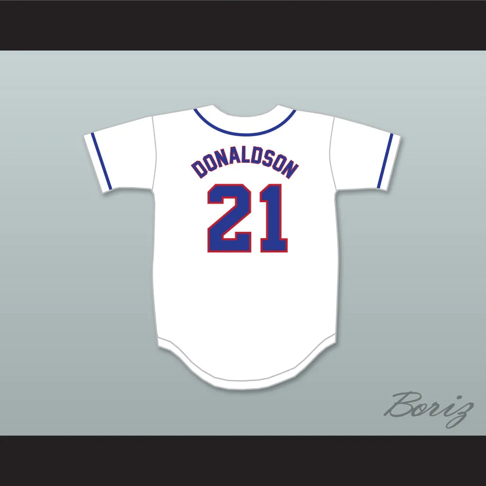 Josh Donaldson 21 Pace Athletic and Recreation Association White Baseball Jersey 2