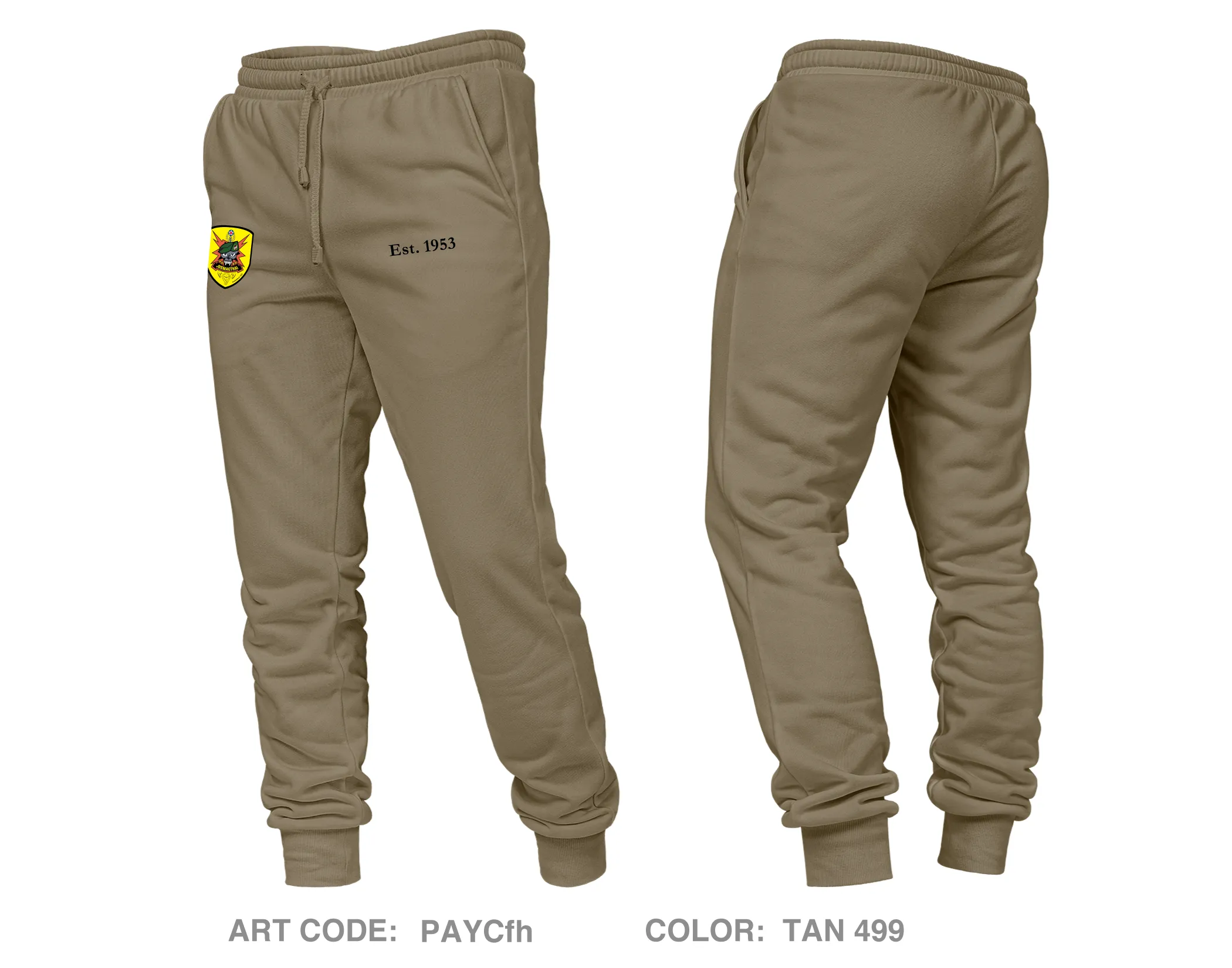 JUSMAGTHAI Core Unisex Performance Joggers - PAYCfh