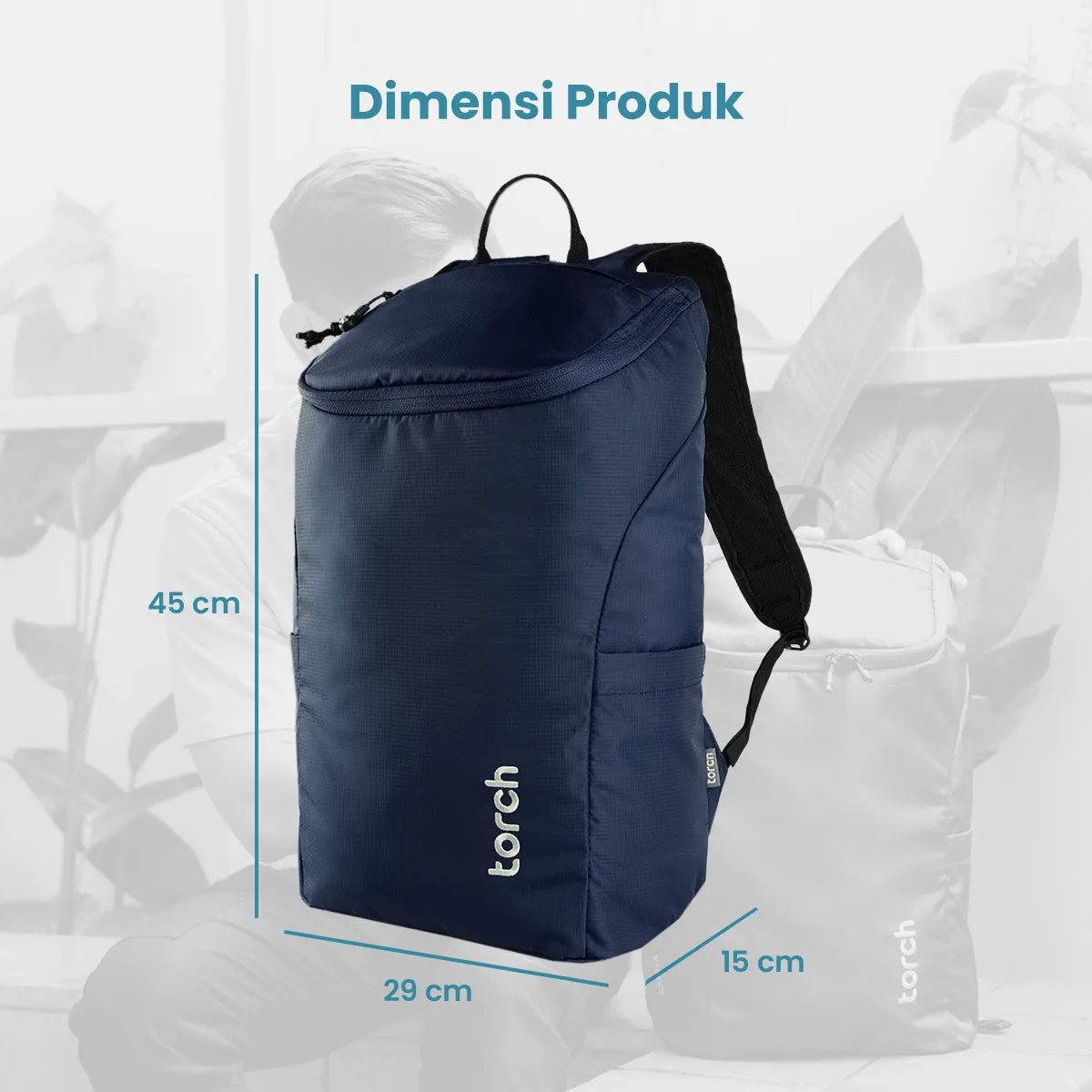 Kamita Tas Ransel kantor Torch 19L