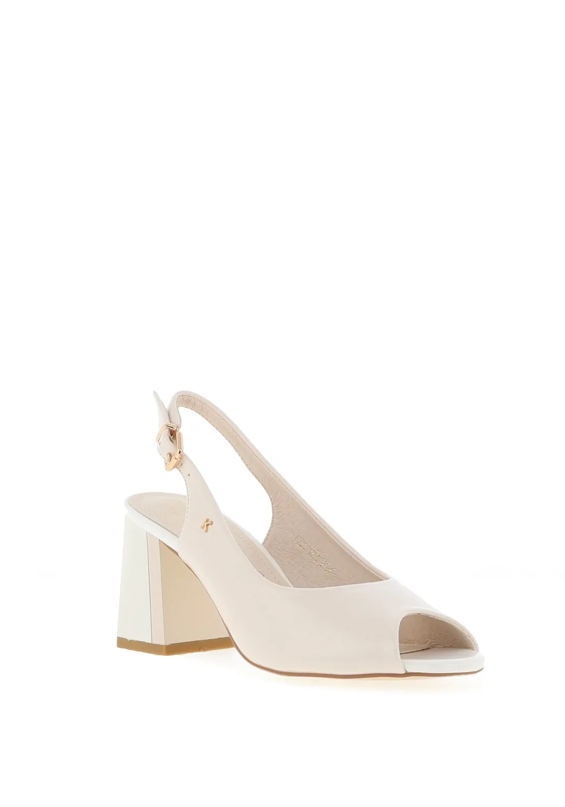 Kate Appleby Helier Boucle Heeled Loafers, Almond