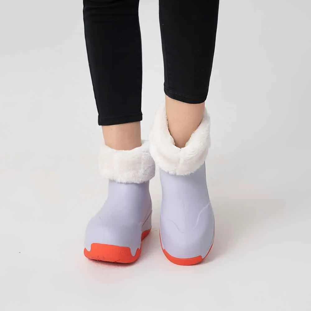 Lilac Navarra Boots with Napped Linings Women