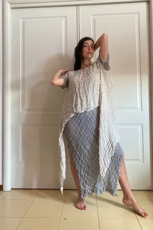 Linen Angel Cape