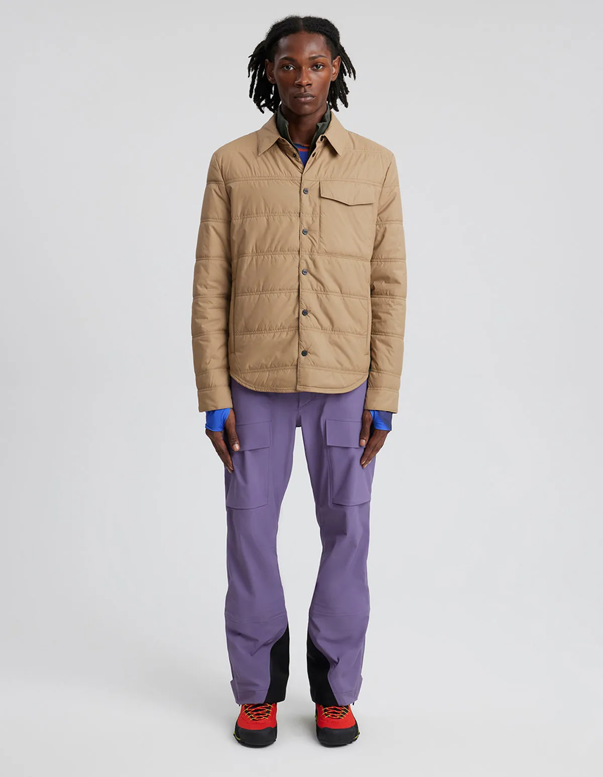 Loge Peak Quilted Shirt