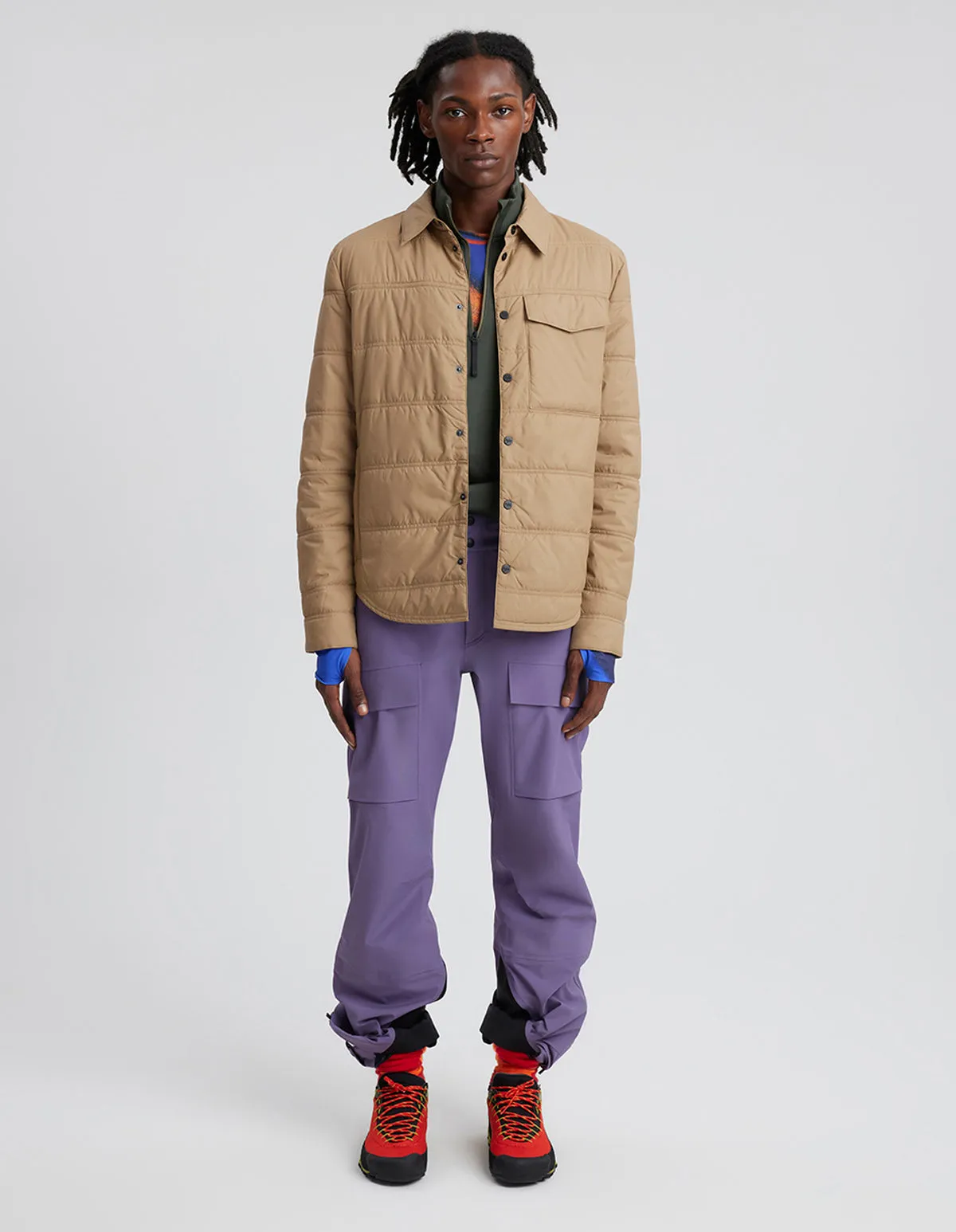 Loge Peak Quilted Shirt