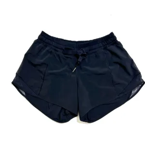 LULULEMON athletic Shorts Black 4 logo sport gym running yoga