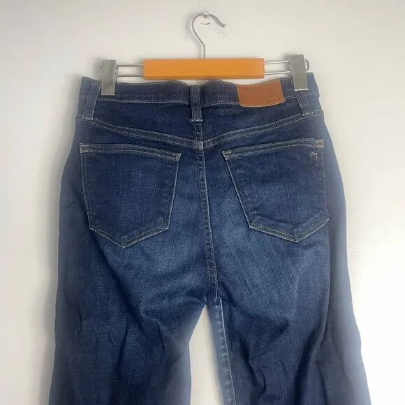 Madewell 10&quot; High Riser Skinny Denim Jeans in Hayes Wash Size 26 Classic