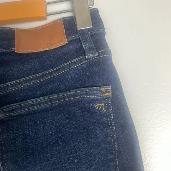 Madewell 10&quot; High Riser Skinny Denim Jeans in Hayes Wash Size 26 Classic