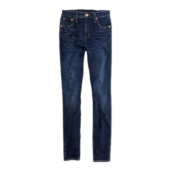 Madewell 10&quot; High Riser Skinny Denim Jeans in Hayes Wash Size 26 Classic