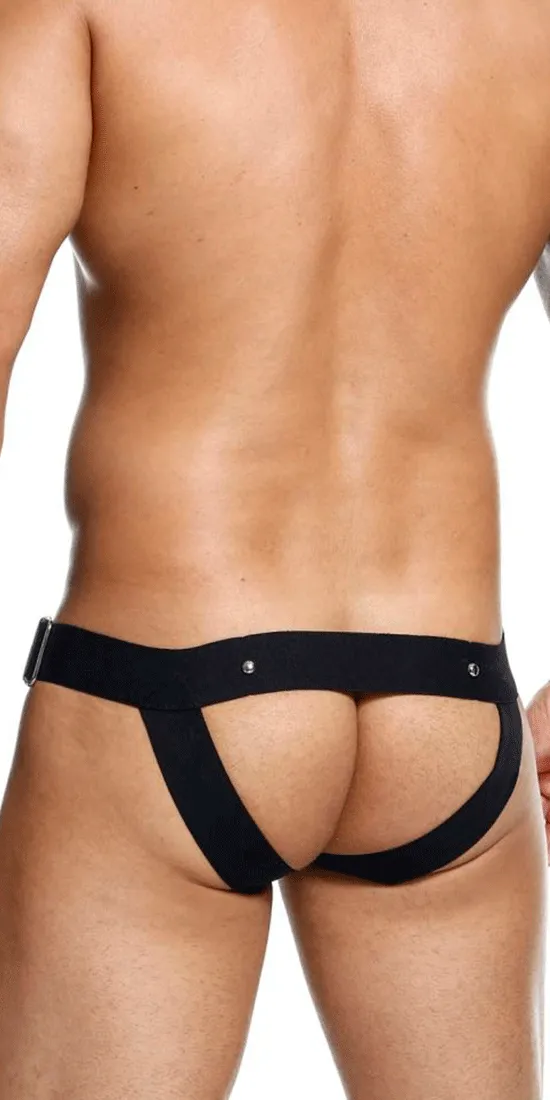 Malebasics Dmbl01 Dngeon Cockring Jockstrap Black