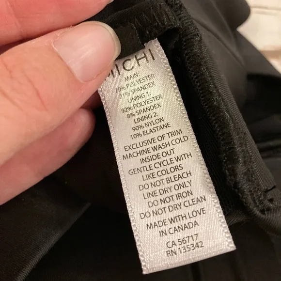 MICHI FLARE LONGLINE BRA BLACK XS