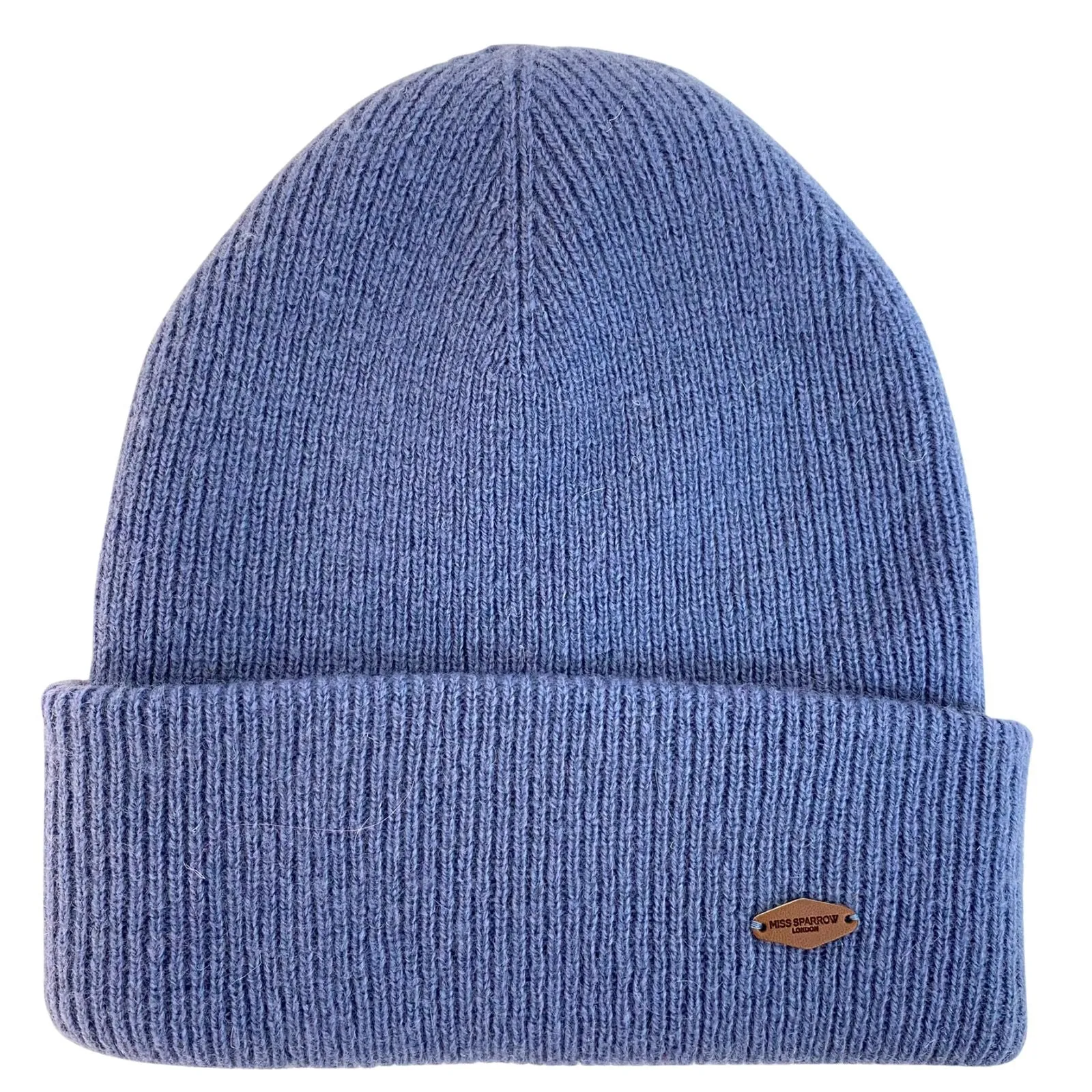 Miss Sparrow Denim Blue Beanie
