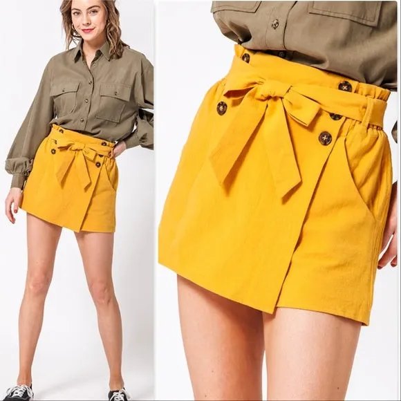 Mustard Skort