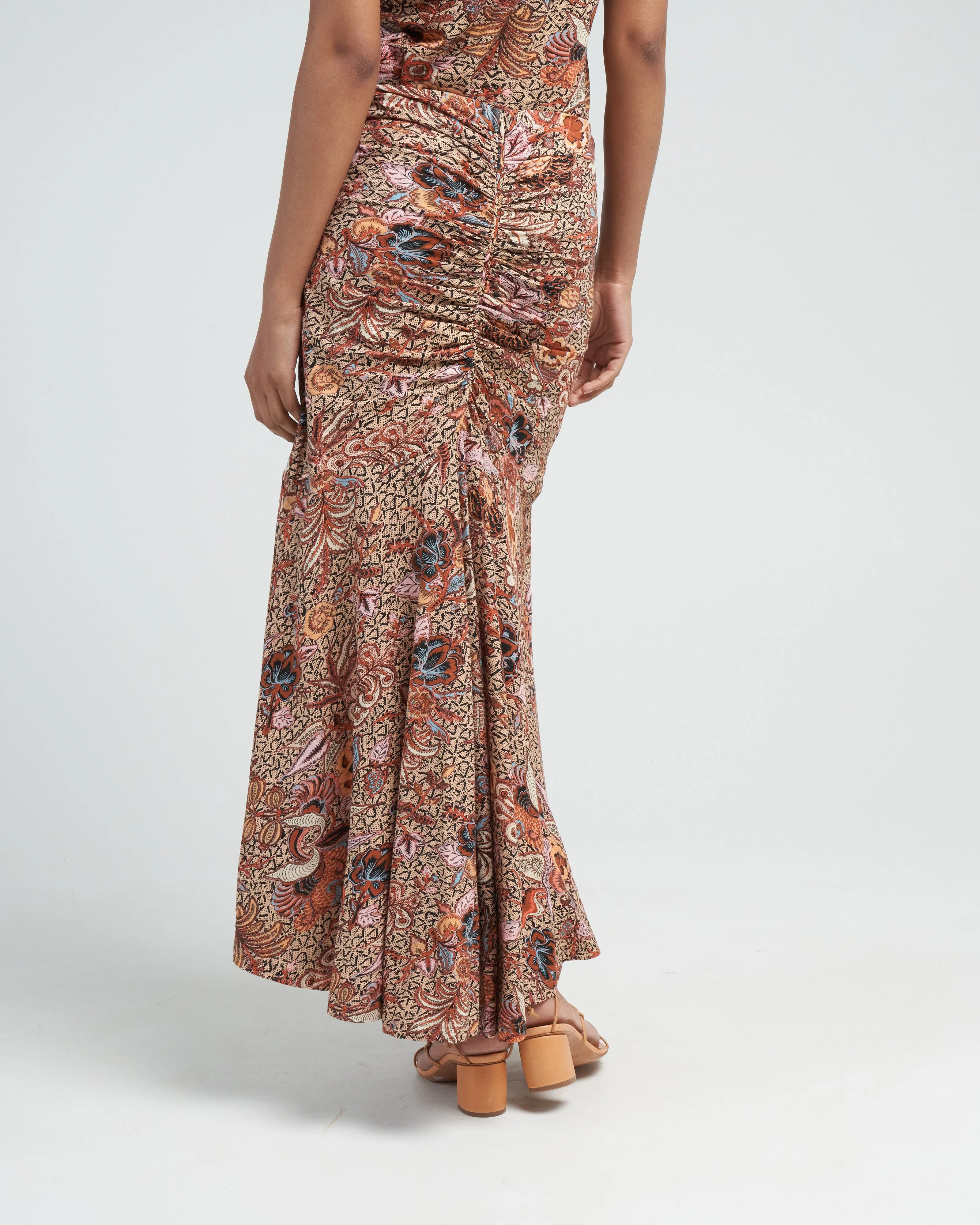 nadira skirt - wheat flower