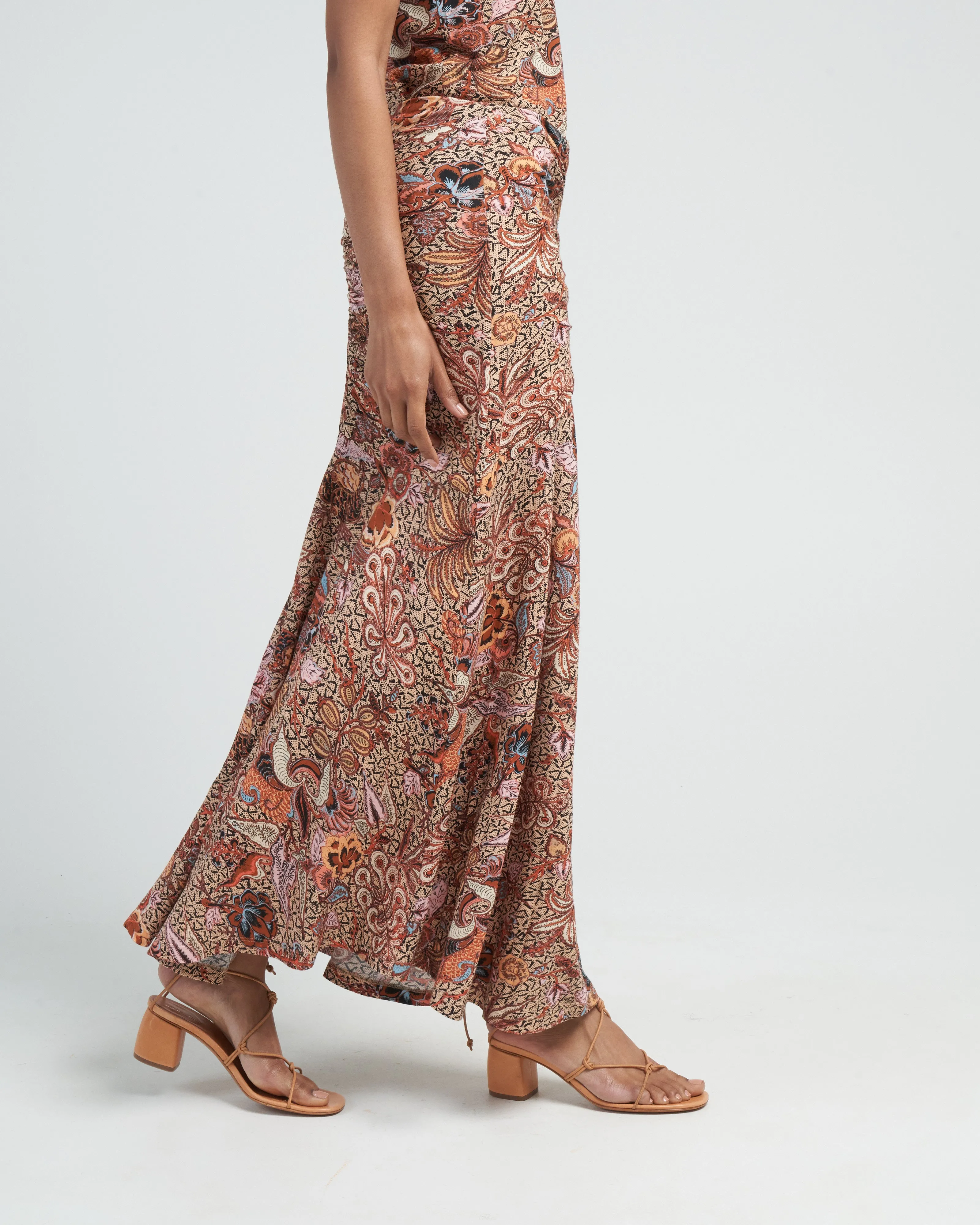 nadira skirt - wheat flower