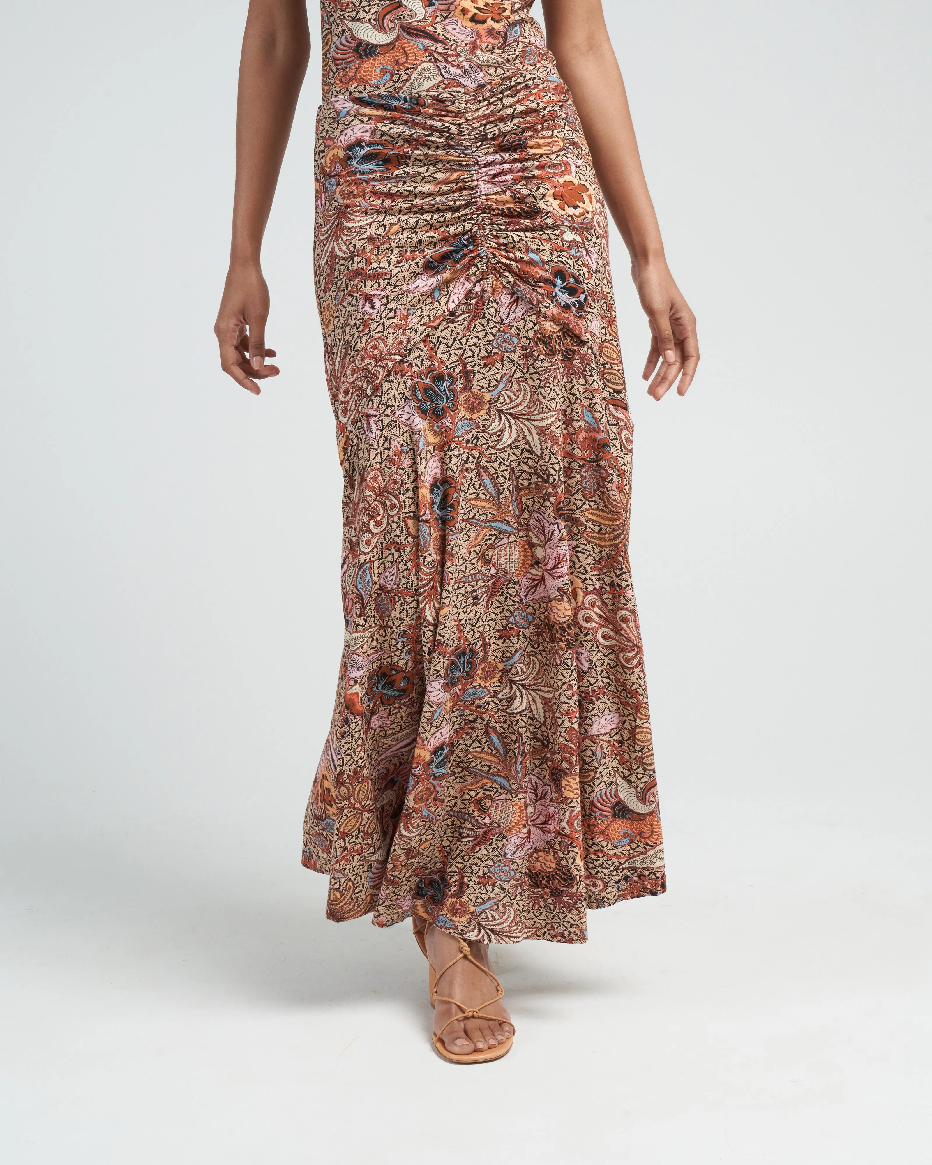 nadira skirt - wheat flower