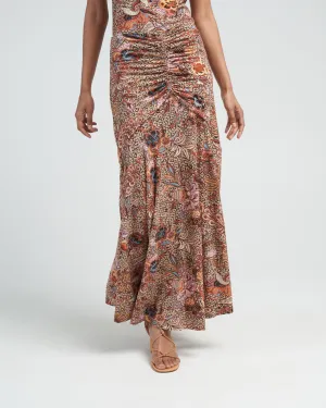 nadira skirt - wheat flower