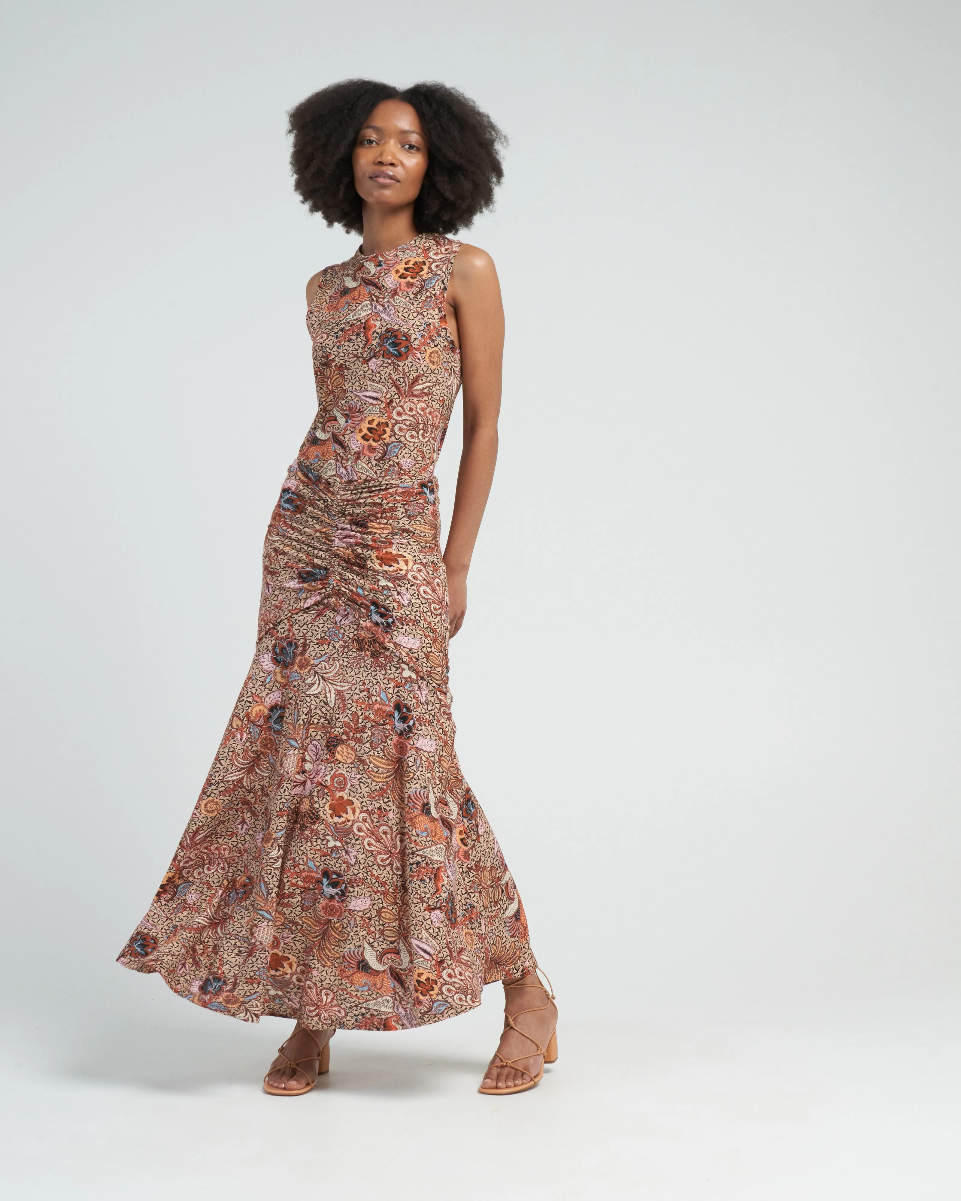 nadira skirt - wheat flower