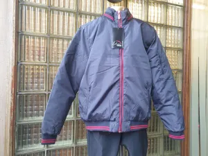 NEW WITH TAGS HKM Navy bomber jacket FREE POSTAGE 🟢
