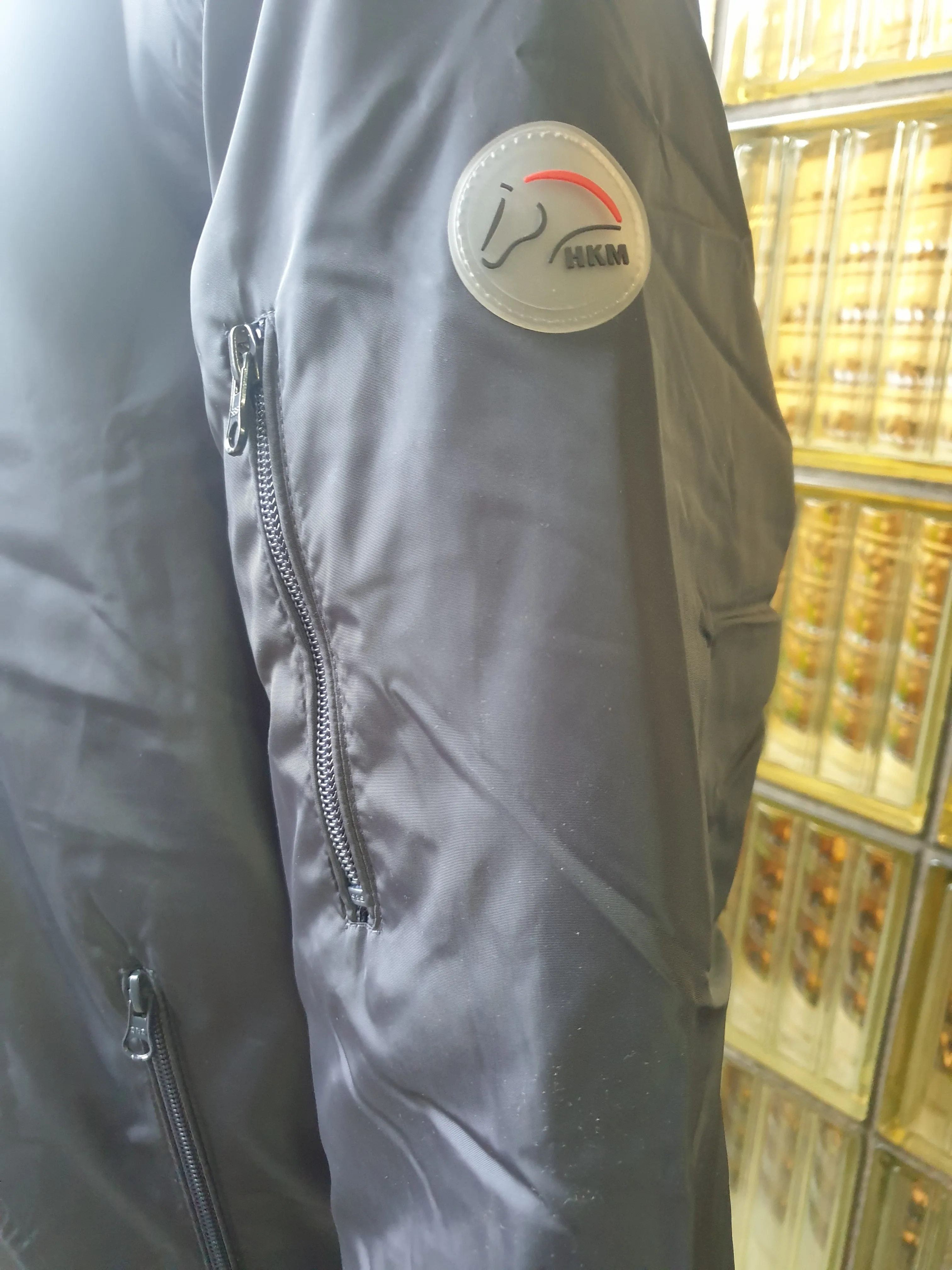 NEW WITH TAGS HKM Navy bomber jacket FREE POSTAGE 🟢