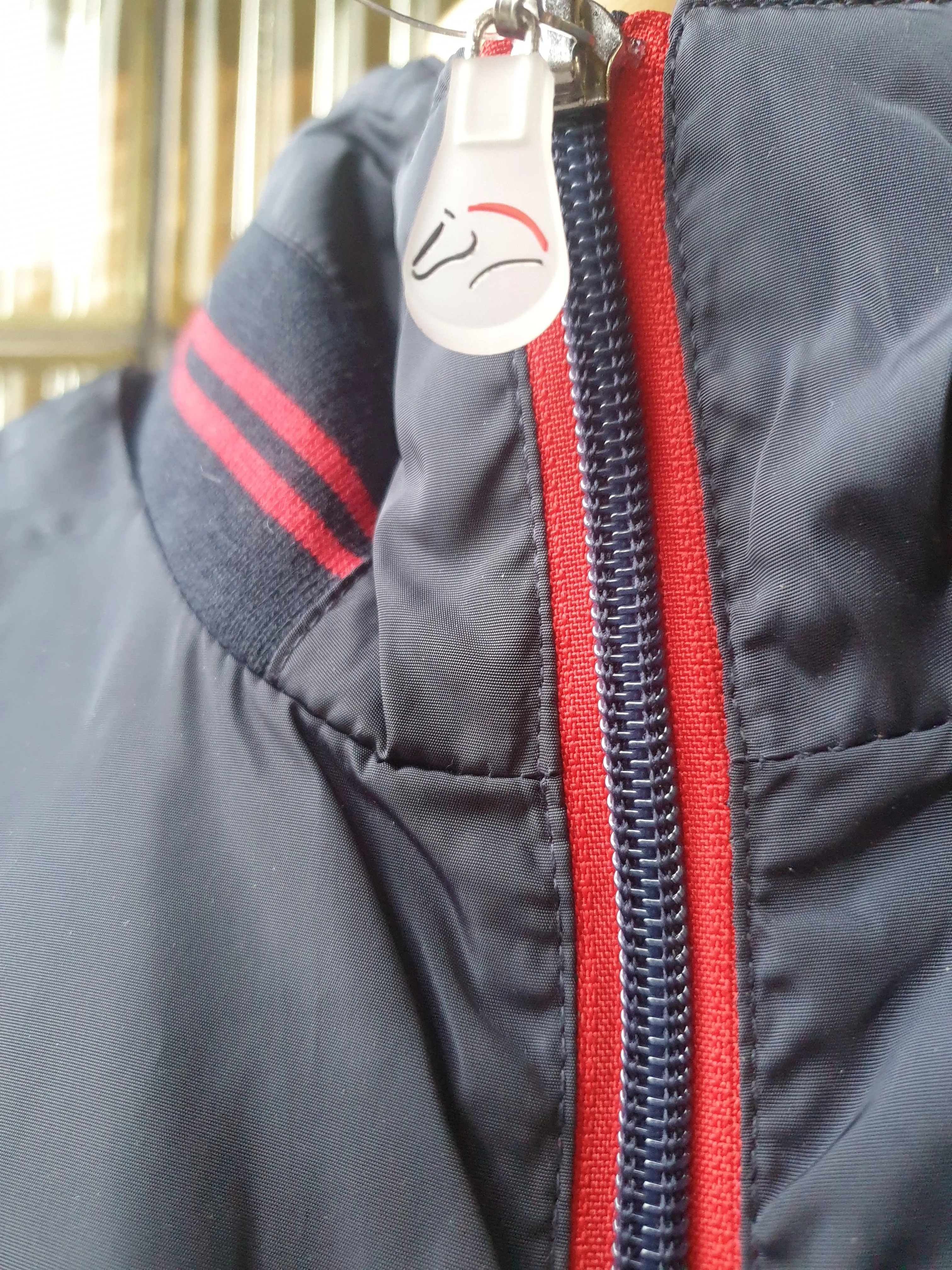 NEW WITH TAGS HKM Navy bomber jacket FREE POSTAGE 🟢