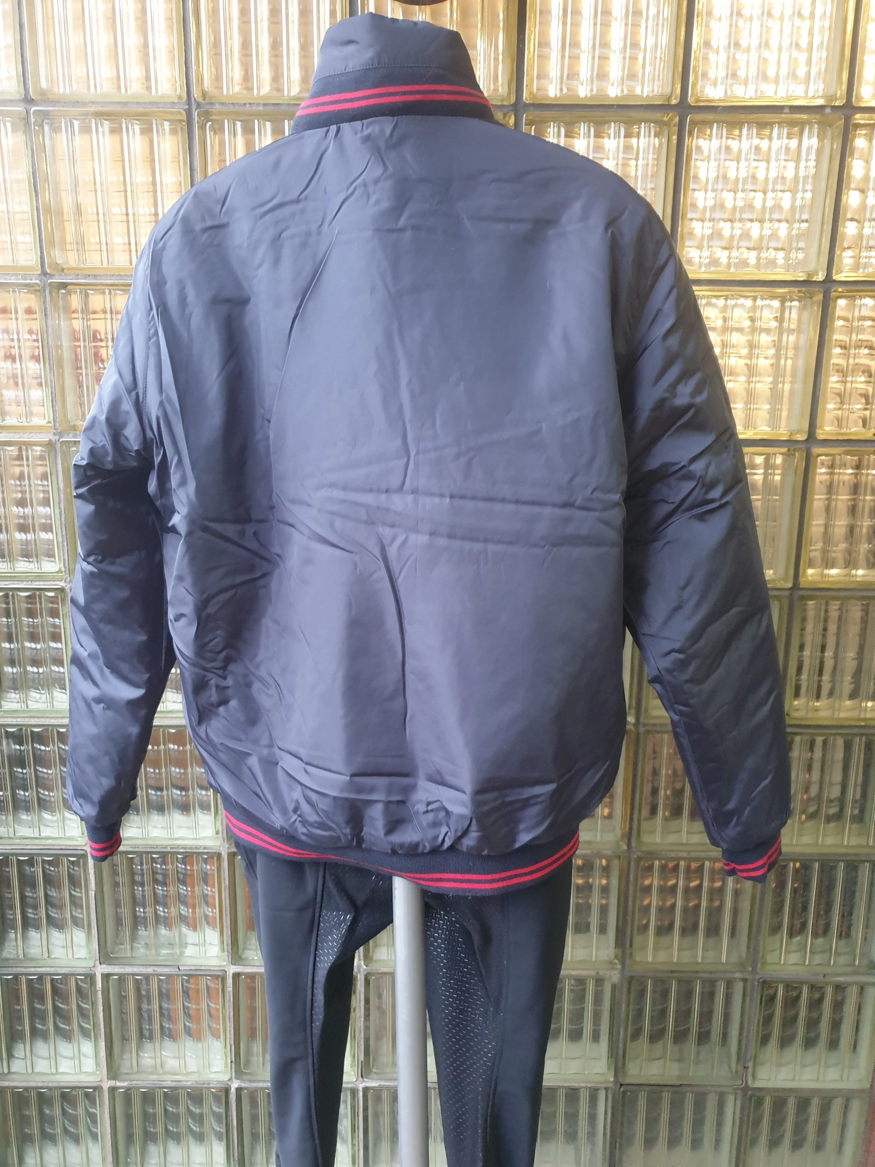 NEW WITH TAGS HKM Navy bomber jacket FREE POSTAGE 🟢