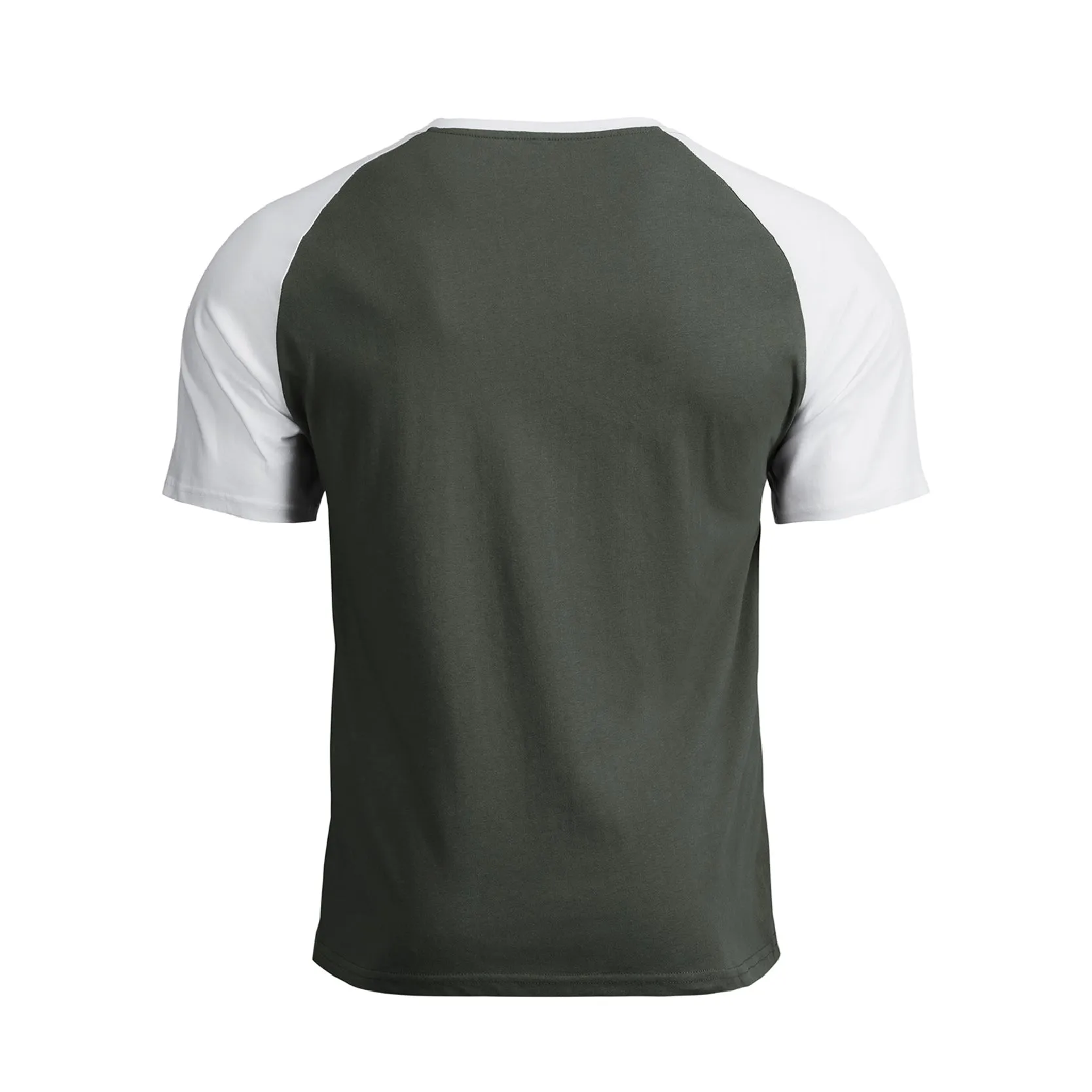 NOBODY CARES WORK HARDER 100% COTTON RAGLAN GRAPHIC TEE