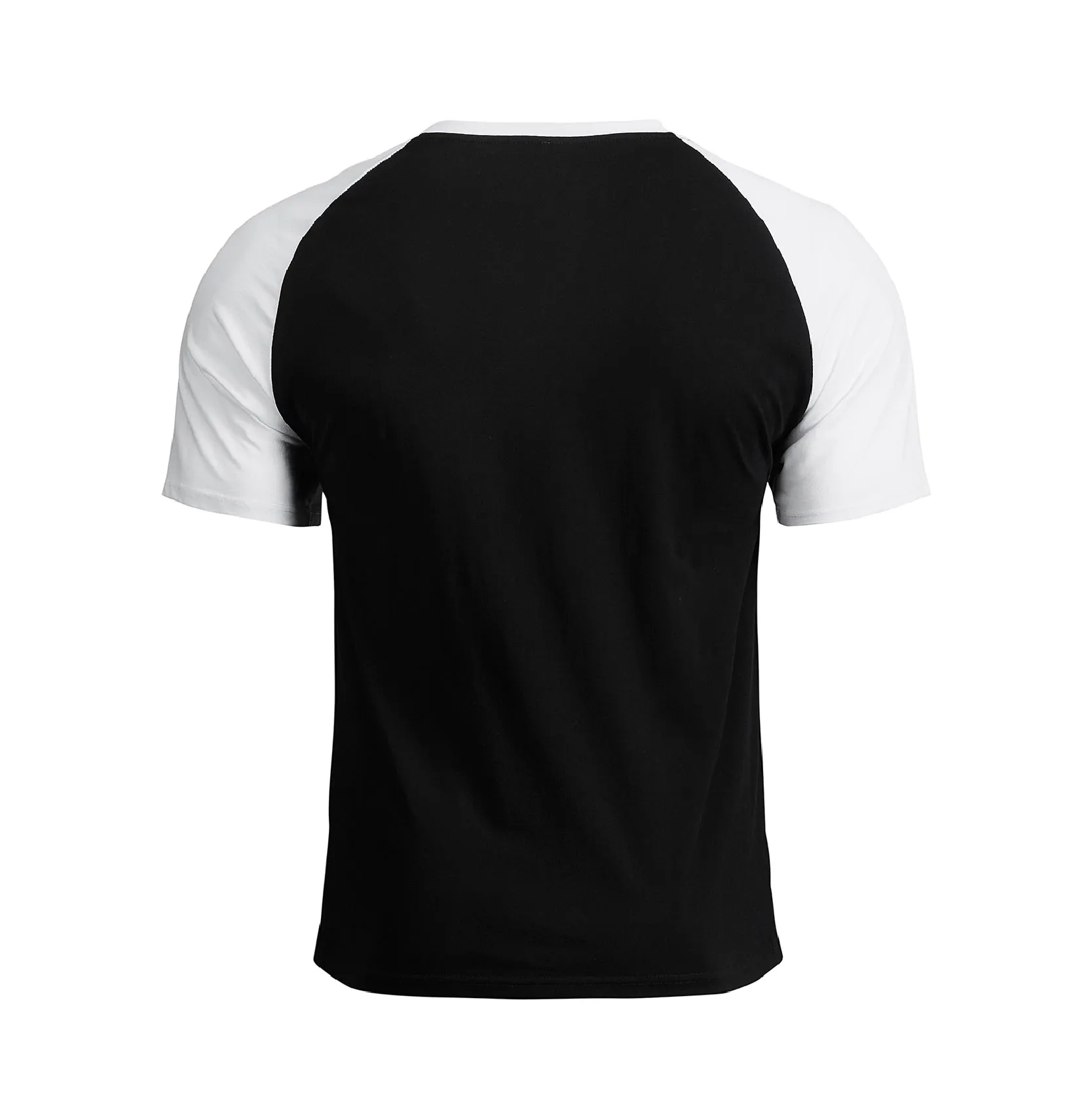 NOBODY CARES WORK HARDER 100% COTTON RAGLAN GRAPHIC TEE