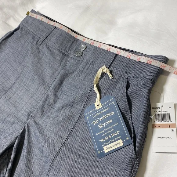 NWT Democracy “Ab Solution” Skyrise Trouser Shorts