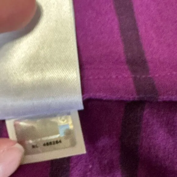 NWT The North Face Purple and Blue Striped Modal Blend Ava Maxi Skirt Si…