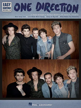 One Direction - Easy Guitar with Tab (Easy Guitar with Notes & Tab)