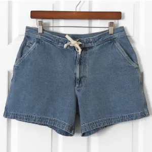 OP Ocean Pacific Vintage 90s High Waisted Blue Jean Denim Shorts XL or Jr 15 16