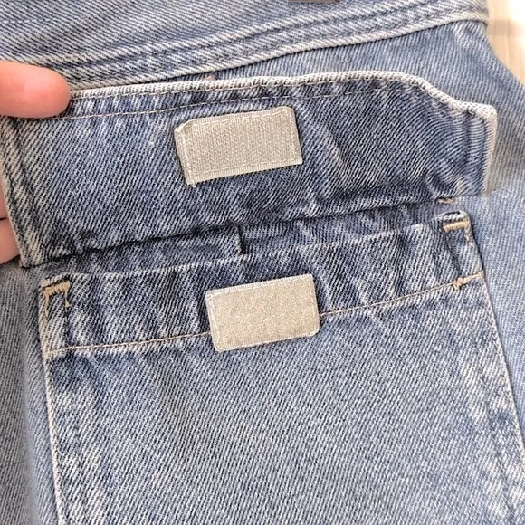OP Ocean Pacific Vintage 90s High Waisted Blue Jean Denim Shorts XL or Jr 15 16