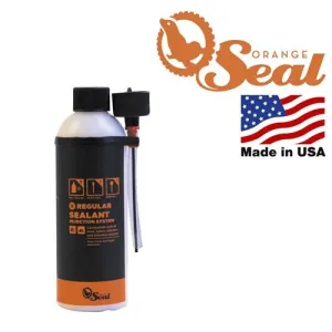 Orange Seal Tubeless Sealant 8oz With Injection Tube Regular