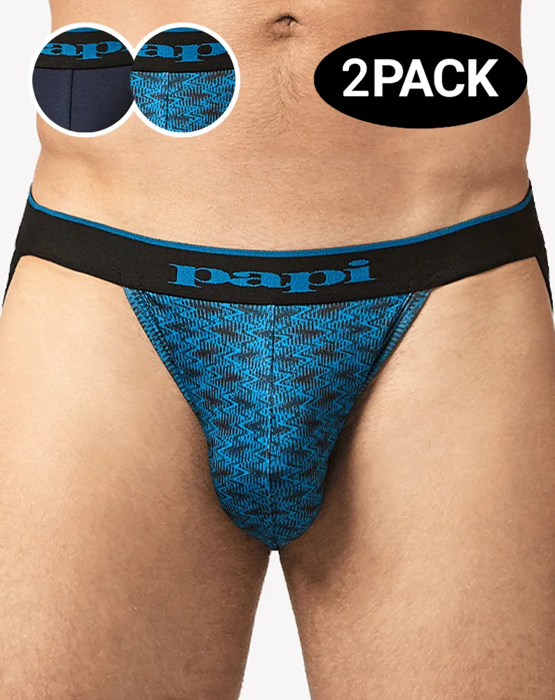Papi Umpa049 Microflex Jockstrap Teal-graphic