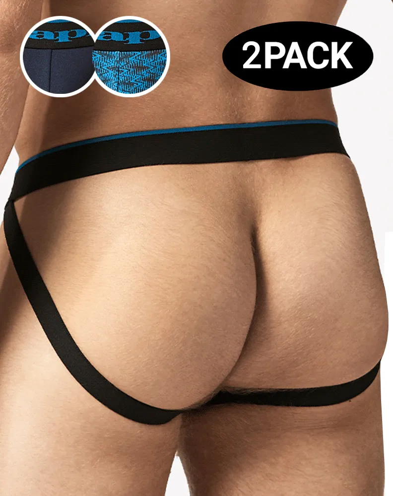 Papi Umpa049 Microflex Jockstrap Teal-graphic