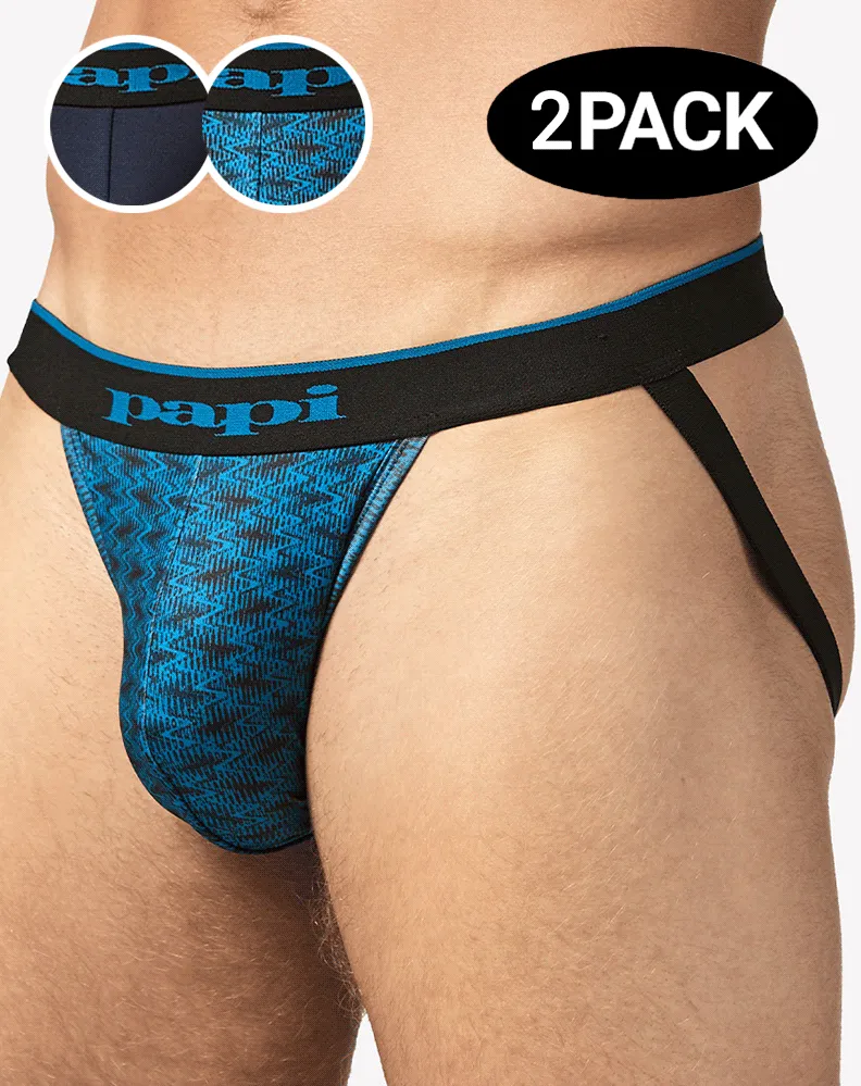 Papi Umpa049 Microflex Jockstrap Teal-graphic
