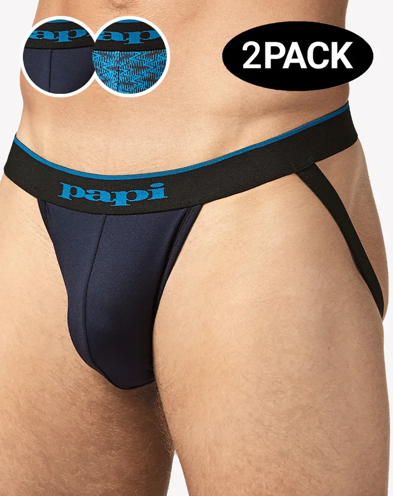 Papi Umpa049 Microflex Jockstrap Teal-graphic